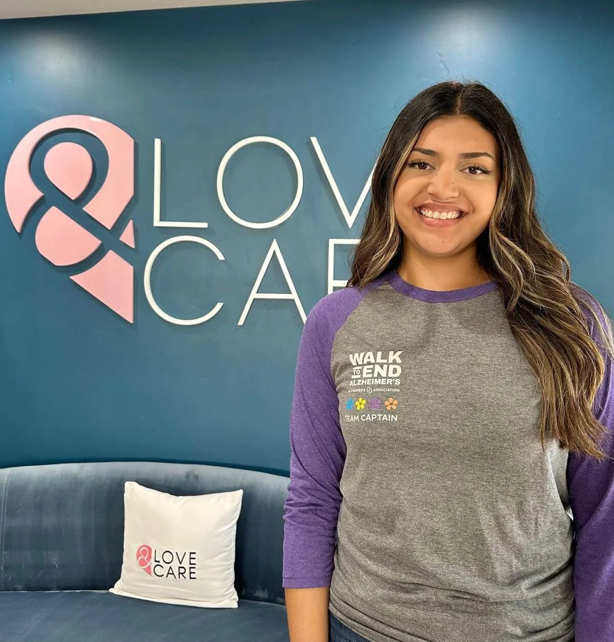 Staff at Love and care